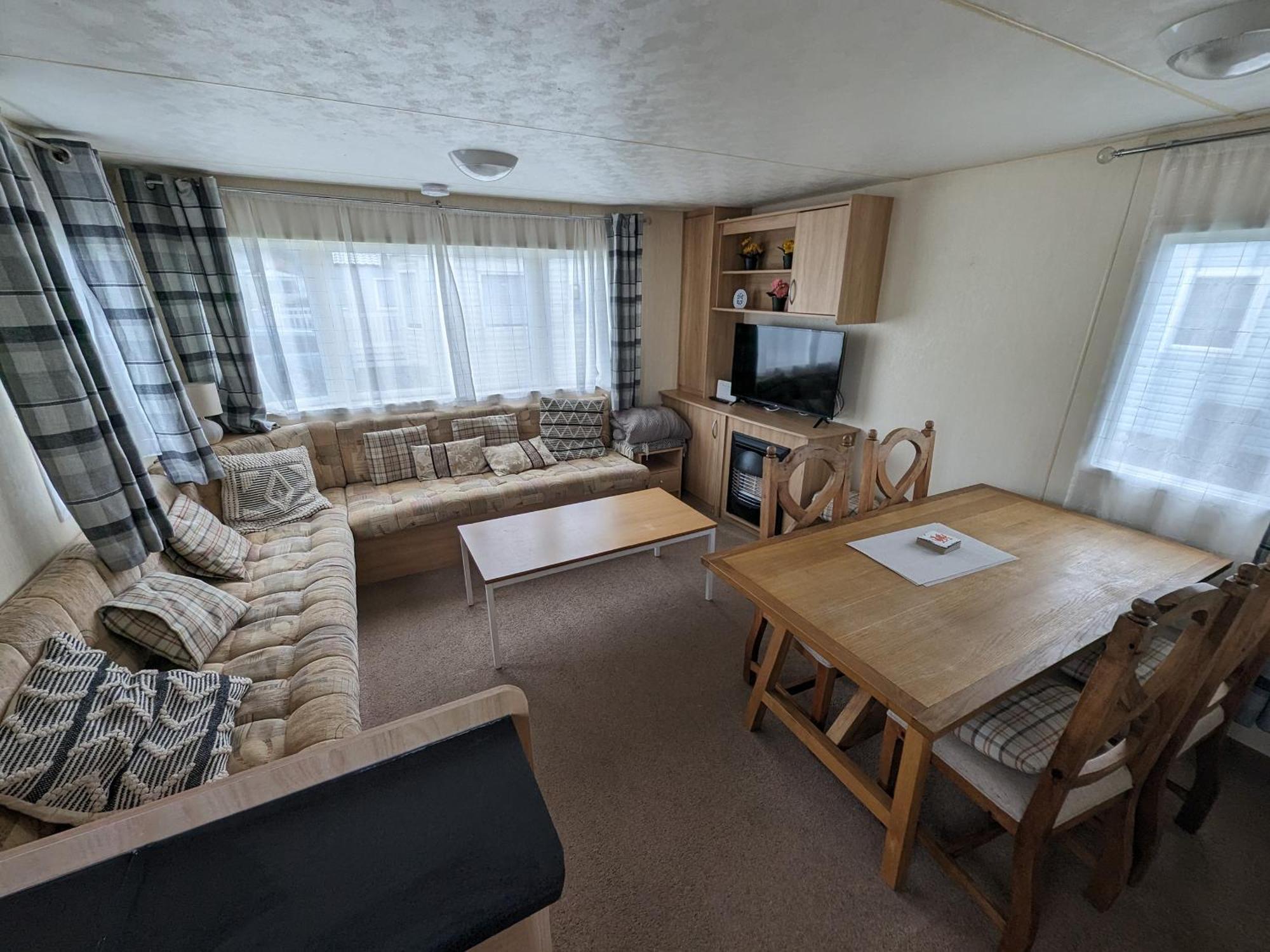 3 Bedroom Caravan, Sleeps 8 Lyons Lido Beach 普利斯坦丁 外观 照片